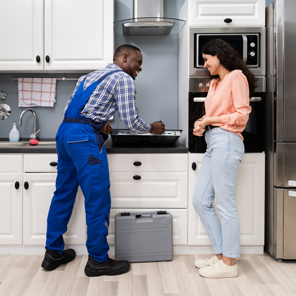 what kind of warranty do you offer on your cooktop repair services in Houston